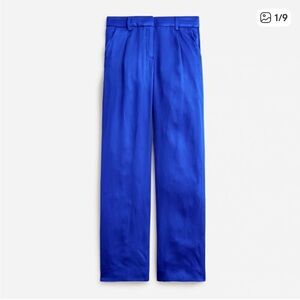 J. Crew Straight-Leg Essential Pant Luster Crepe